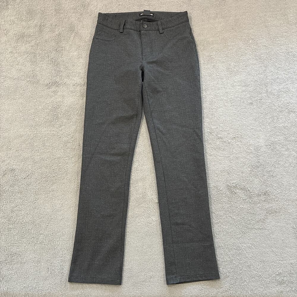 DKNY Jeans Dark Gray Stretch Straight Leg Casual Trouser Pants Women’s Size XS